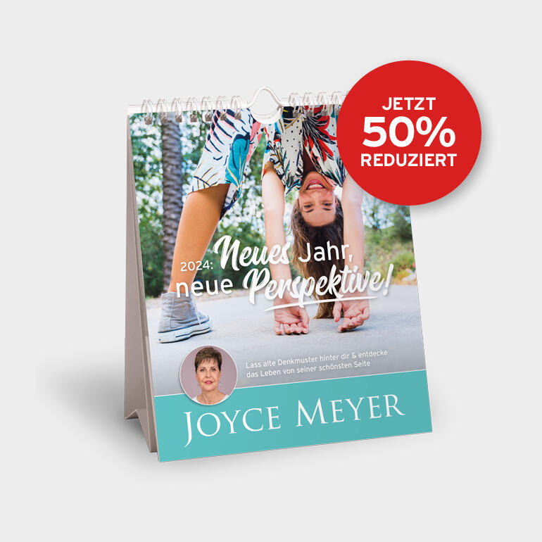 2024: Neues Jahr, neue Perspektive! – ein Kalender von Joyce Meyer